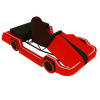 2024 Zarinahs Cars N Karts Red Racer - bleurain Go Kart