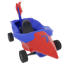 2024 Real Node Racing - Factory 1 The Red Eagle Go Kart