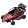 2024 MMVM Engineering HQ MMVM (Red) Go Kart